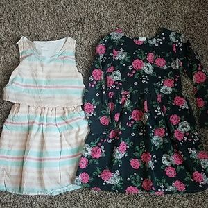 2 girl size 6/6x dresses